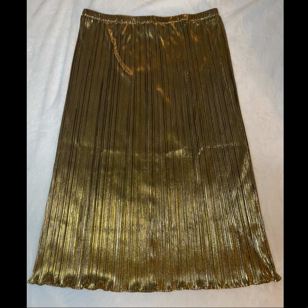 Gold Vintage Anthony Richards Skirt